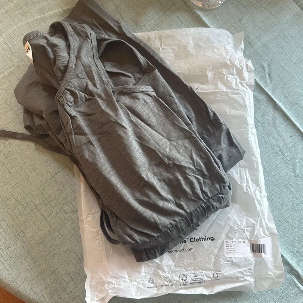 Pact organic relaxed slub tank maxi dress - Picture 3 of 5